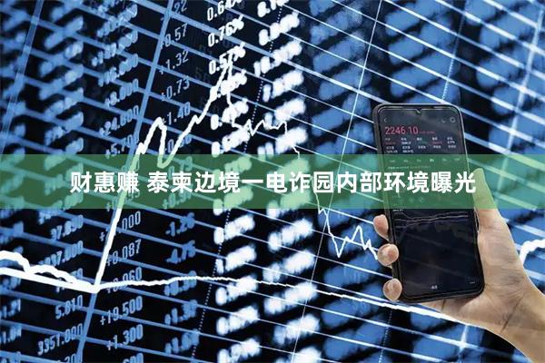 财惠赚 泰柬边境一电诈园内部环境曝光
